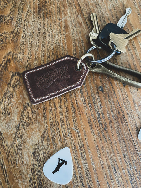 Guitar Pick Keychain